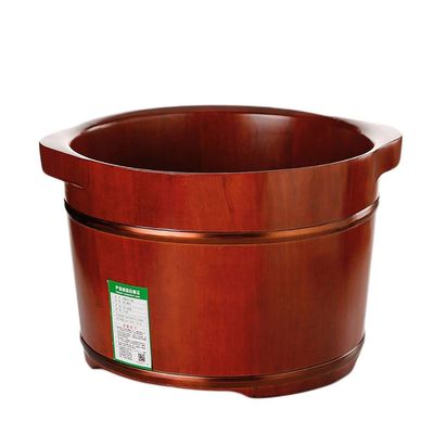 BABYCE Foot Soak Handmade Wooden Footbath Tubs, Foot Relaxing Barrel Foot Bath Spa Bowl for Feet Stress Relief