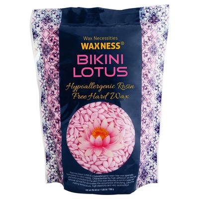 Waxness Bikini Lotus Premium Luxury Hard Wax Beads 1.65 lb / 750g