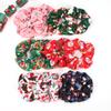 12pcs Christmas Hair Scrunchies for Women Girls Santa Christmas Tree Deer Bells Snowman Scrunchie Elastics Hair Bands Xmas Hair Accessories view 4