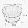 BABYCE Foot Soak Foot Tub Wooden, Cedar Foot Tub for Soaking Feet, Household Pedicurebarrels Sauna Barrel Foot Bath Spa Bowl for Feet Stress Relief view 2