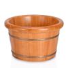 BABYCE Foot Soak Foot Bath Wooden Bucket Foot Spa Household Wash Basin Foot Bath Spa Bowl for Feet Stress Relief (Color : A) view 1