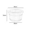 BABYCE Foot Soak Foot Bath Wooden Bucket Foot Spa Household Wash Basin Foot Bath Spa Bowl for Feet Stress Relief (Color : A) view 2