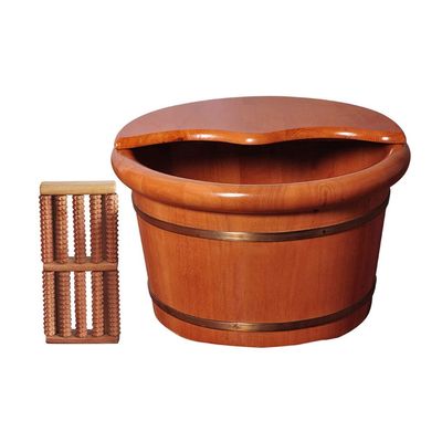 BABYCE Foot Soak Handmade Massage Bucket Foot Bath, Foot Spa Wash Bucket Feet Bath Basin Tub Foot Bath Spa Bowl for Feet Stress (Color : C)
