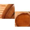 BABYCE Foot Soak Foot Tub, Cypress Wood Foot Basin Tub Bucket for Foot Bath, Spa, Sauna, Soak, Foot Bath Wooden Bucket Foot Spa Household Wash Basin Foot Bath Spa Bowl for Feet Str view 4