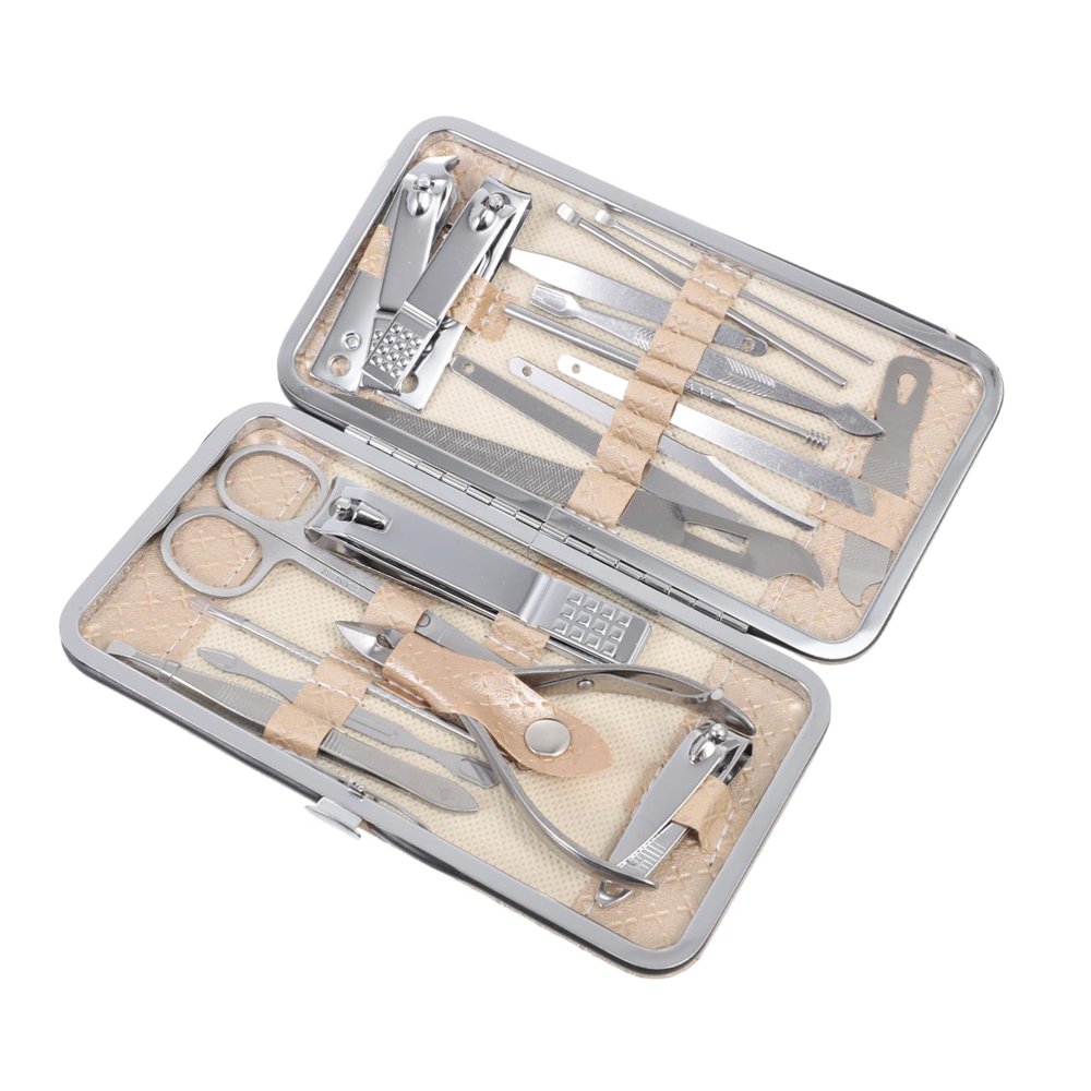 Beaupretty 1set Nail Clippers and Manicure Tools Ergonomic Design for Comfortable Use Pedicure Ear Picks for Home Grooming and Travel
