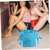 Beaupretty Portable Foot Bath Basin Foldable Foot Soaking Tub for Relaxation for Travel Outdoor Use and view 4