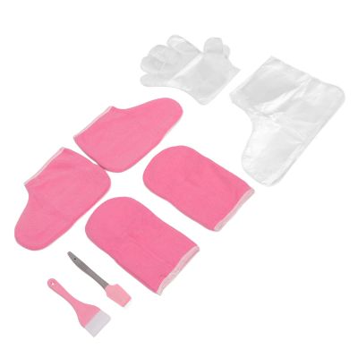 Paraffin Bath Gloves, Wax Foot Pads Keep Warm Flannel DIY Adjustment