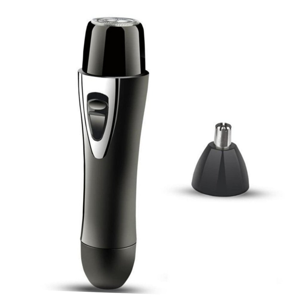 Beavorty Rechargeable Electric Nose Hair Trimmer Multi-Function Grooming Kit for Men and Women Compact USB Charging Shaver for Nose Ear and Facial Hair Removal and Convenient Design Black