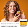 By Nature Face Night Cream - Vitamin C + Collagen PM Moisturizing Facial Lotion for Women (2 Oz) view 4
