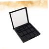 Beavorty 2pcs Empty Eyeshadow Palette Eye Makeup Storage Box for Women and Girls for Beginners Organize Different Colors One Stylish Case view 3