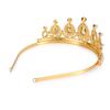 Rapunzel Crown Costume Headpiece Aurora Tangled Birthday Headband Gold Princess Tiara view 3