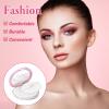 2 Pcs Loose Powder Container with Puff 0.17/0.7 oz Refillable Empty Powder Compact Makeup Powder Travel Container Case Portable Powder Puff and Container with Mirror and Elasticated Net Sifter view 4