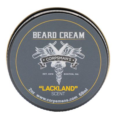 Corpsman's BEARD CREAM | Beard Conditioner with Shea Butter | 2 ounces (LACKLAND)