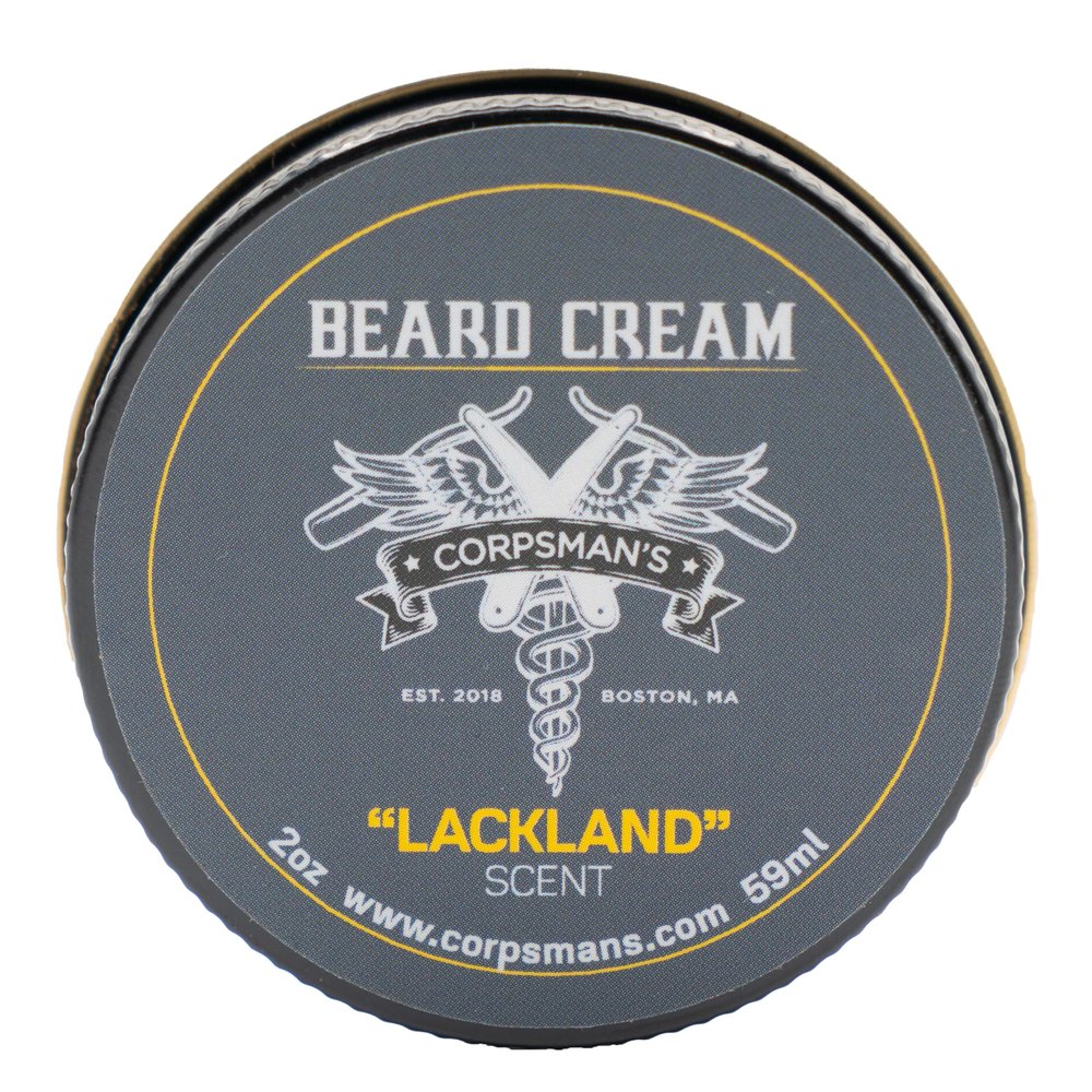 Corpsman's BEARD CREAM | Beard Conditioner with Shea Butter | 2 ounces (LACKLAND)