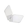 INLIMA Mirror 2pcs Mini Compact Magnifying Mirror,Stainless Steel Cosmetic Makeup Vanity Mirror,Portable Double-Sided Fold Makeup Mirror view 1