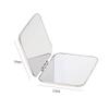 INLIMA Mirror 2pcs Mini Compact Magnifying Mirror,Stainless Steel Cosmetic Makeup Vanity Mirror,Portable Double-Sided Fold Makeup Mirror view 3
