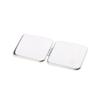 INLIMA Mirror 2pcs Mini Compact Magnifying Mirror,Stainless Steel Cosmetic Makeup Vanity Mirror,Portable Double-Sided Fold Makeup Mirror view 4