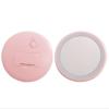 INLIMA Mirror Rechargeable Mini Portable Round HD Makeup Cosmetic Mirror with Lights Makeup Light (Color : Blue) view 3