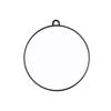 INLIMA Mirror Makeup Mirror,Round Mirror,Large Professional Hairdressing Handheld Salon Round Mirror, 28cm Diameter Black view 1