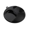 INLIMA Mirror Makeup Mirror,Round Mirror,Large Professional Hairdressing Handheld Salon Round Mirror, 28cm Diameter Black view 2