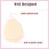 35pcs Finger Powder Puff Mini Powder Puff Finger Puff Makeup Sponge Under Eye Concealer Sponge view 3