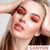 Profusion Cosmetics Blooming Beauty 5-Shade Eyeshadow Palette with Built-In Mirror  Pigmented Mini Set with Matte & Shimmer Finishes, Blendable Travel-Friendly Kit (Canyon Oasis) view 3
