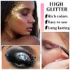 4PCS Body Glitter Gel Mermaid Face Hair Glitter Gel Long Lasting Sparkling Singer Concerts Music Festival Rave Accessories Face Body Glitter Makeup for Women view 3
