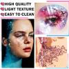 4PCS Body Glitter Gel Mermaid Face Hair Glitter Gel Long Lasting Sparkling Singer Concerts Music Festival Rave Accessories Face Body Glitter Makeup for Women view 4
