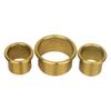 QUEESALN Hair Dryer Holder, Salon Hair Styling Station Organizer, 3pcs (Golden, Stainless Steel, Heat & Burn Resistant, Diameter: 3'' & 2'') view 1