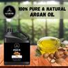 Naturevibe Botanicals Argan Oil 32 Fl oz  Cold Pressed, Unrefined, Pure Moroccan Argan Oil for Hair, Skin, Face & Massage  Natural Carrier Oil for DIY Beauty & Aromatherapy view 2
