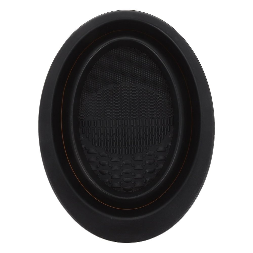 Mobestech Silicone Makeup Brush Cleaning Pad Cleaning Mat for Easy Rinsing of Cosmetic Tools Practical Bowl for Makeup Brushes Sponges and Beauty Tools