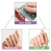 GZSHUNLI 10Pcs Nail Cleaning Brushes Cleaner Scrubbing Kit Pedicure for Toes and Nails Manicure view 4