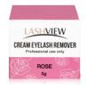 LASHVIEW Eyelash Extension Remover Cream, Light Rose Flavor Cream,Eyelash Adhesive Remover, Professional Eyelash Extensions Remover for Salon,5g view 1