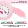 LASHVIEW Eyelash Extension Remover Cream, Light Rose Flavor Cream,Eyelash Adhesive Remover, Professional Eyelash Extensions Remover for Salon,5g view 4