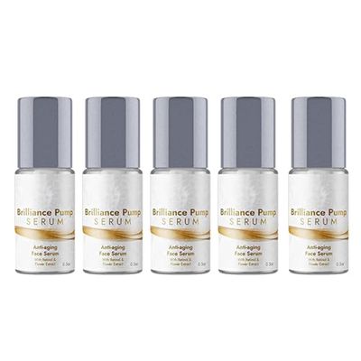 Brilliance Pump Serum, Brilliance Pump Eye Serum, Anti-aging Face Serum (5pcs)