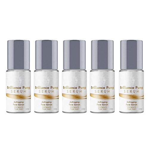 Brilliance Pump Serum, Brilliance Pump Eye Serum, Anti-aging Face Serum (5pcs)