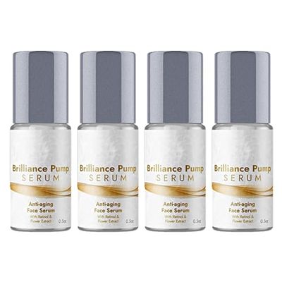 Brilliance Pump Serum, Brilliance Pump Eye Serum, Anti-aging Face Serum (4pcs)