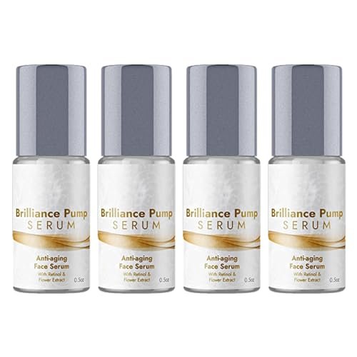 Brilliance Pump Serum, Brilliance Pump Eye Serum, Anti-aging Face Serum (4pcs)