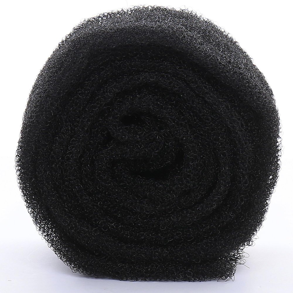 TSB Hair Filler, Black, 1 Pack - Patent Pending Volume and Bun Maker Tool - Ultimate Hair Bumps for Brides, Performers - Non-Irritating, All-Day Hold