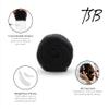 TSB Hair Filler, Black, 1 Pack - Patent Pending Volume and Bun Maker Tool - Ultimate Hair Bumps for Brides, Performers - Non-Irritating, All-Day Hold view 3