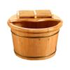 BABYCE Foot Soak Handmade Footbath Basin, footbaths Smooth Surface, Bathroom Accessories Foot Bath Spa Bowl for Feet Stress Relief (Color : B) view 1