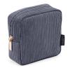 MAGEFY Small Makeup Bag Mini Make up Pouch Cute Cosmetic Bag for Women Travel Purse Essentials Bags with Slip-in Pockets (DeepGrey) view 1