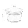 BABYCE Foot Soak Handmade Footbath Basin, footbaths Smooth Surface, Bathroom Accessories Foot Bath Spa Bowl for Feet Stress Relief (Color : A) view 2