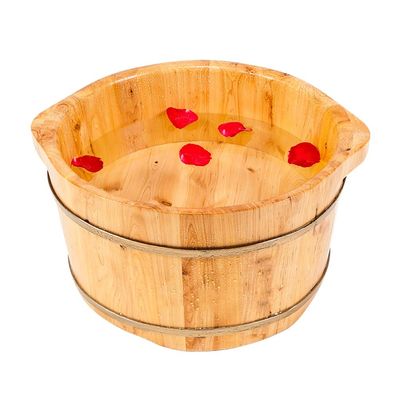 BABYCE Foot Soak Handmade Massage Bucket Foot Bath, Foot Spa Wash Bucket Feet Bath Basin Tub Foot Bath Spa Bowl for Feet Stress