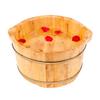 BABYCE Foot Soak Handmade Massage Bucket Foot Bath, Foot Spa Wash Bucket Feet Bath Basin Tub Foot Bath Spa Bowl for Feet Stress view 1