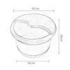 BABYCE Foot Soak Handmade Massage Bucket Foot Bath, Foot Spa Wash Bucket Feet Bath Basin Tub Foot Bath Spa Bowl for Feet Stress view 2