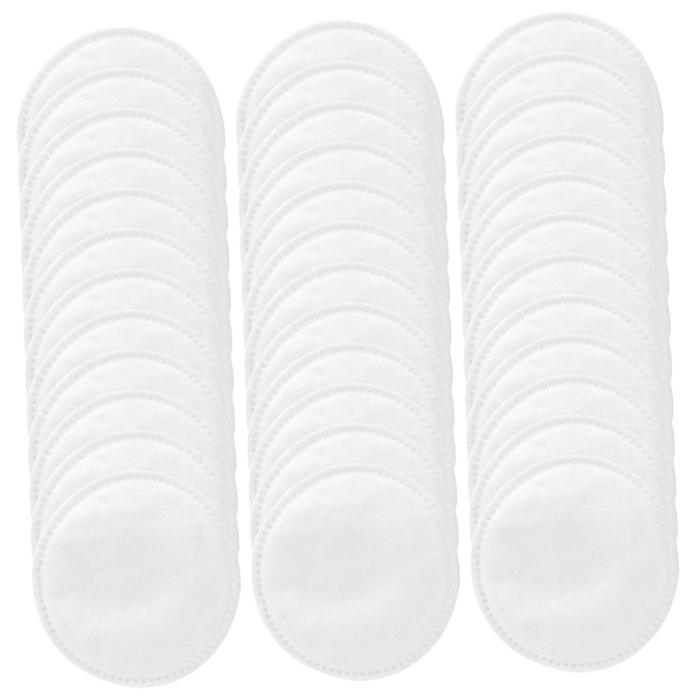BIUDECO 100pcs Convenient Makeup Remover Pads Daily Use Round Cosmetic Face Pads for Cleansing and Makeup Removal Lightweight and Travel-Friendly Design for Healthy Skin Maintenance