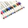 Beatifufu 12 Shadow Pencil Set Eyeliner Palette Rainbow Liner Lip Liner Pencil Set Easy to Apply view 3