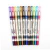 Beatifufu 12 Shadow Pencil Set Eyeliner Palette Rainbow Liner Lip Liner Pencil Set Easy to Apply view 4