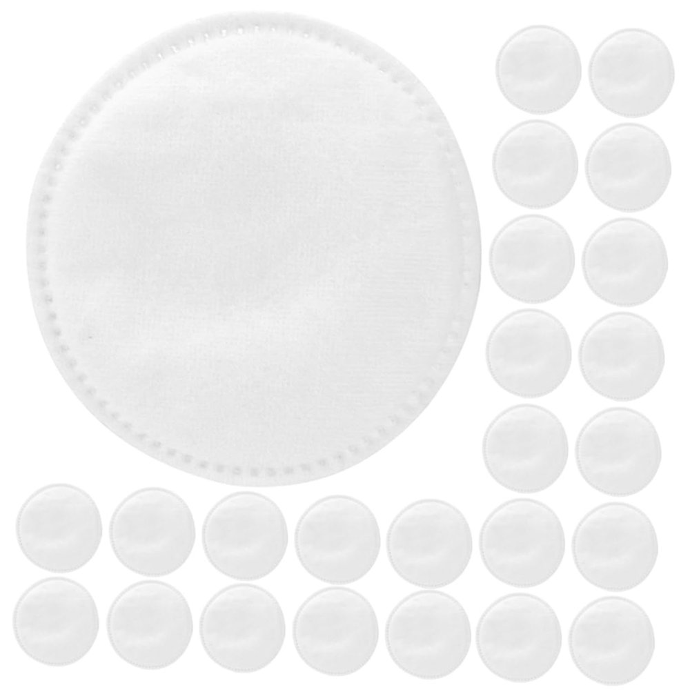 VINTORKY 100pcs Reusable Makeup Pads for Face Gentle Exfoliating Deep Cleaning Compact Travel Cosmetic Pads Safe Daily Skin Care